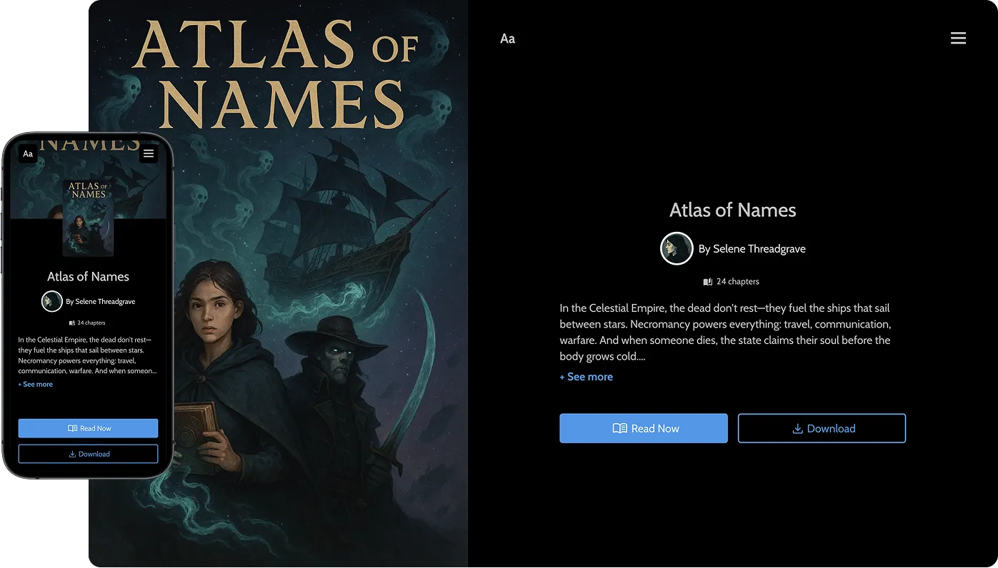 Laterpress published web book